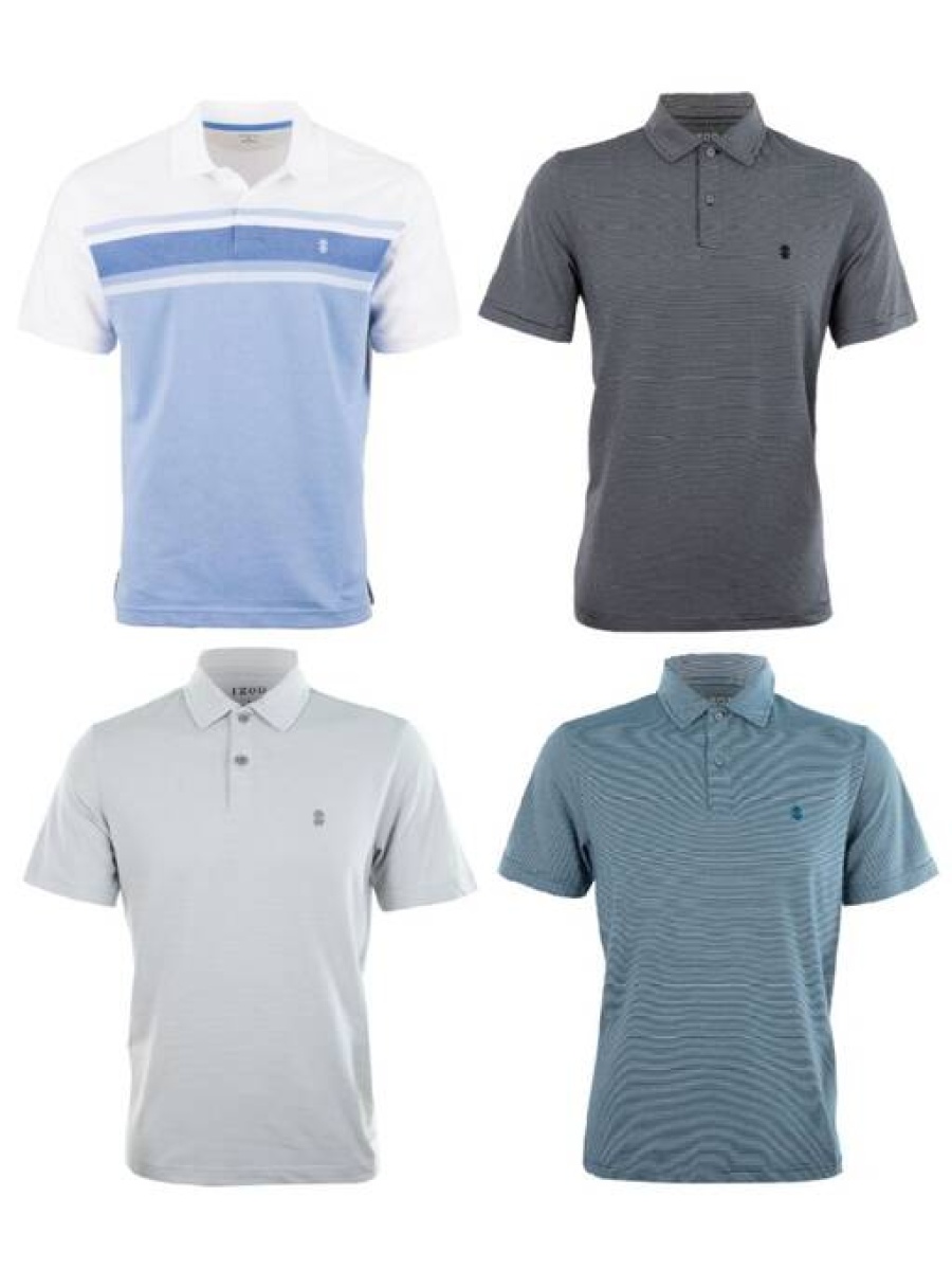 IZOD Mens Polo Shirts Lot