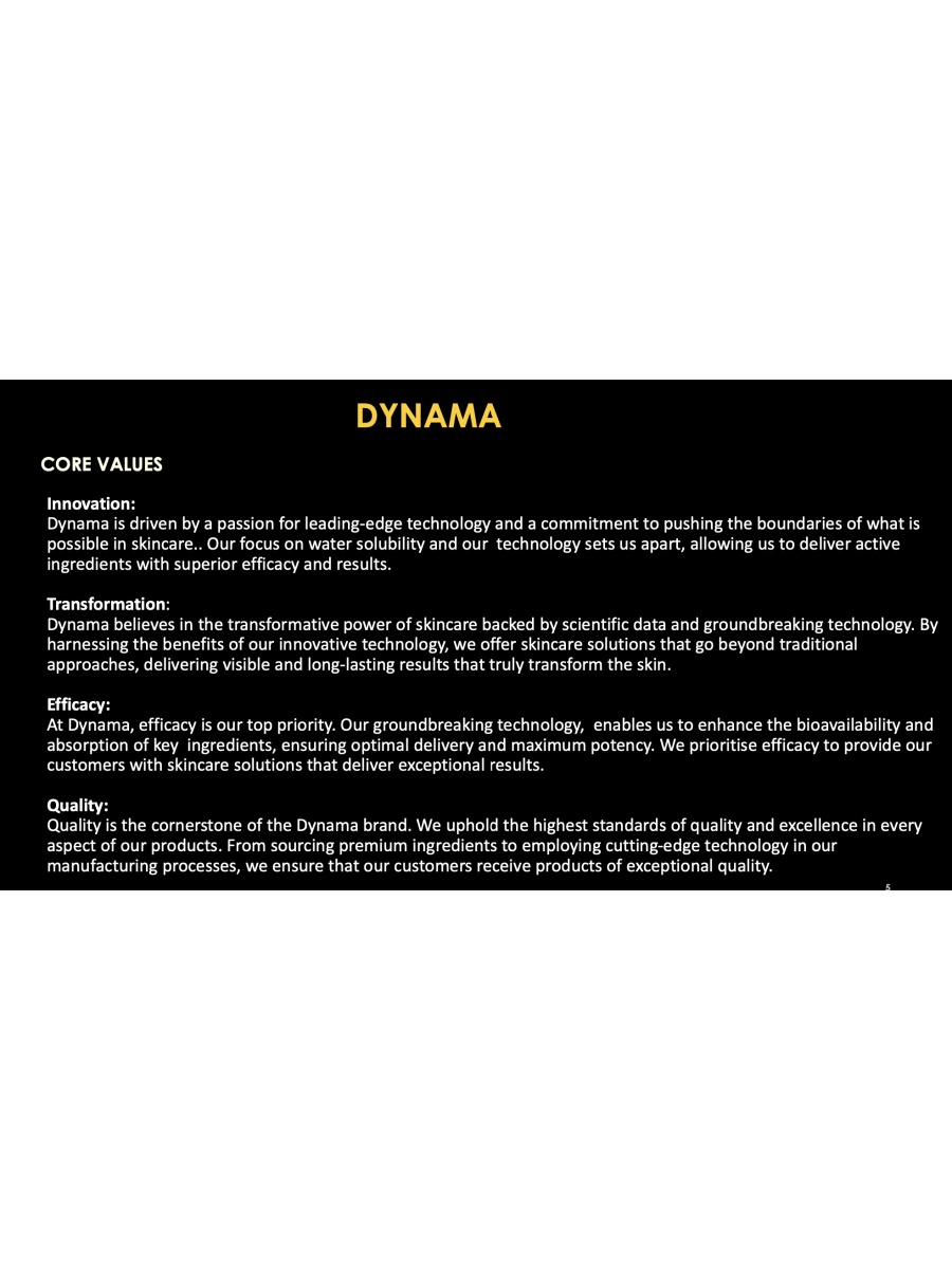 DynamaDerm PLUS  - Water Soluble  CBD / hemp extract  and Retinol